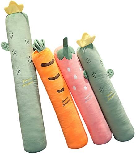 抱き枕 ロングクッション 妊娠枕 サボテン イチゴ ニンジン 女性用 フルーツ ストリップ ふわふわ 肘置き 足枕 添い寝 特大 取り外し可 洗える 快眠グッズ 腰当て 緑 ふんわり柔ら 100 130 160