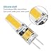 LAKES G4 COB LED Bulb, 2W(25W Halogen Equivalent), 200Lumens, 3000K Warm White, DC/AC12V, 6-Pack