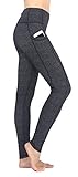 EAST HONG Women's Pocket Workout Leggings Running Yoga Pants Ankle Tights