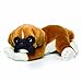 Nat and Jules Lounging Large Boxer Dog Children's Plush Stuffed Animal Toy