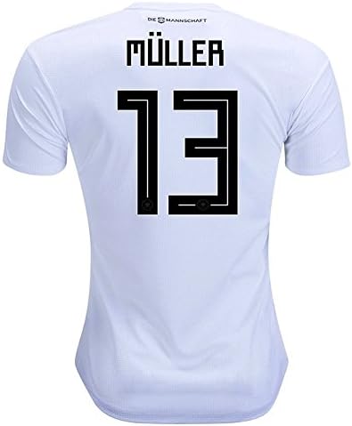 zawhz Muller #13 Germany 2018 Home Jersey Color White Size L