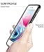Poetic Affinity Slim Fit Dual Material Protective Bumper Case for Apple iPhone 7 (2016) - Black/Clear