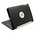 iPad Mini Keyboard Case, BoriYuan Bluetooth Wireless Keyboard Folio Flip Smart Cover For Apple iPad Mini 3/ iPad Mini 2/ iPad Mini 1 with Folding Stand and Auto Sleep/Wake Function, Black