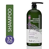 Avalon Organics Shampoo, Nourishing Lavender, 32 Fluid Ounce