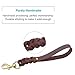 FAIRWIN Leather Short Dog Leash 16