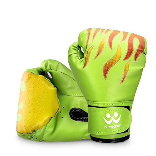 image for Newgam Kids Boxing Gloves, Children Junior Sparring Kickboxing Trainin
