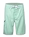 UNITOP Men's Solid Colors Swim Trunks with Lining