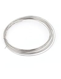 Uxcell FeCrAl 1 mm Calibre 18 AWG Calentador de 0,45 ohmios FT Wire 7,5 metros