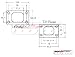 Godspeed AC-052 Discontinued- TURBO ACCESSORIES- UNIVERSAL - t25 to t3 flange adaptor