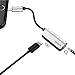 Baseus Lightning to 3.5mm Headphone Adapter Listen & Charge for iPhone X,iPhone 8/8Plus,iPhone 7/7Plus(Support iOS 10.3; iOS 11)