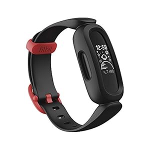 Fitbit Ace 3 Activiteitstracker voor kinderen vanaf 6 jaar. Motiverende geanimeerde wijzerplaten & Batterijduur tot 8…