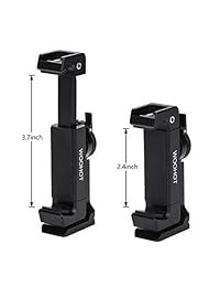 Soporte para teléfono móvil con trípode de 360 grados de rotación, soporte de metal para teléfono móvil con zapato frío, soporte para teléfono móvil, soporte para teléfono móvil, soporte para trípode de vídeo