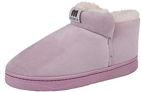 Clearance Sale! Caopixx Womens Snow Boots Winter Anti-Slip Ankle Bootie Outdoor Slippers Slip On Warm Fur Lined