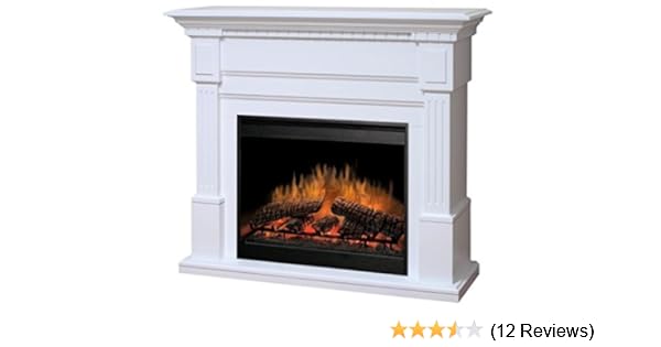 Amazon Com Dimplex Sussex Electric Fireplace In White Home Kitchen