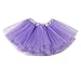 Jane Shine Infant Tutus, Tutu Skirt for Baby Girls, Toddler Tulle Dress Skirt 5 Layers Soft for Babies First Birthday Light Purple