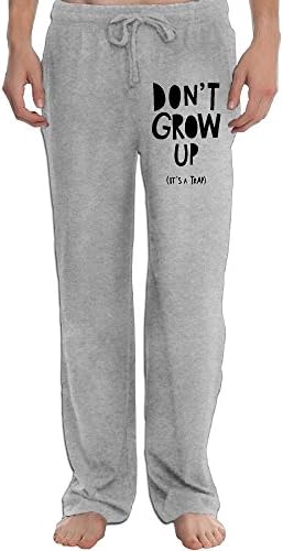 WENTiandi Men's Sweatpants Men'sDon't Grow Up It's A Trap Pants Men's Open-Bottom Sweatpants