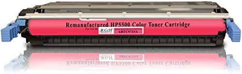 RGH Products(TM) Remanufactured Toner Cartridge Compatible with HP LaserJet 5500/c9733a Magenta, 5500dn, 5500dtn, 5500hdn, 5500n, 5550dn, 5550dtn, 5550hdn, 5550n, and Canon C3500.