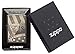 Zippo Eagle and Flag Black Ice Pocket Lighter