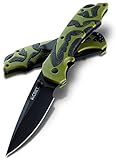 Columbia River Knife and Tool 1101 Moxie Fire Safe Outburst Assisted Opening Knife, Green