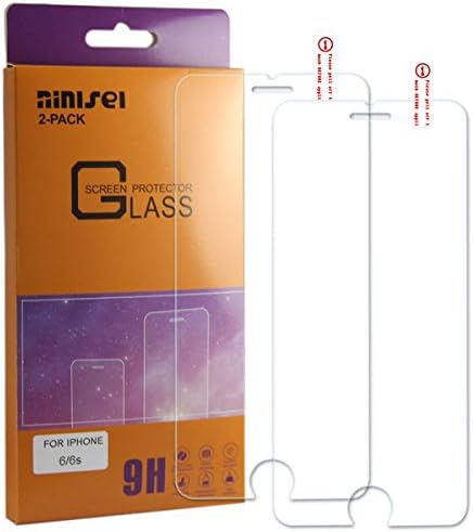 NINISEI IPhone 6s/6Plus/7/7Plus/8/8Plus/Iphone X Toughened Glass Film Screen Protectors . (6s)
