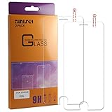 NINISEI IPhone 6/6s Cell Phone Toughened Glass Film Screen Protectors With 0.013 IN Ballistic,2.5D Arc Edge,Protection of Mobile Phone to Preventc Damage to The Screen, Anti Fingerprint.(2-Pack)