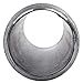 PIPE DECOR 3/4” x 12” Black Steel Plumbing Pipe, Pre Cut, Industrial Steel Grey Fits Standard 3/4 Inch Threaded Black Malleable Iron Fittings, Build Vintage DIY Furniture, 4 Pack