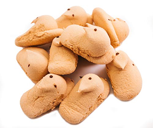 Pancake & Syrup Flavored Marshmallow Peeps - 2 Packs of 10 - Maple Colored Peeps Chicks - Novelty Breakfast Candy - Gluten Free Candy - Naturally & Artificially Flavored