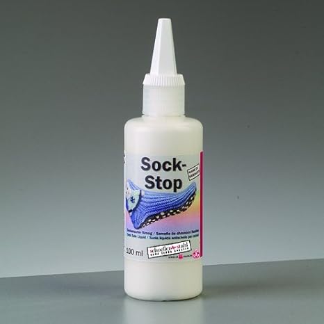 Sock Stop flüssige Sockensohle Latexmilch Schoeller + Stahl 100 ml Farbe 001-creme/weiß