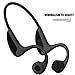 Bone Conduction Bluetooth Headphones Sweatproof Sports Driving HiFi Stereo Earbuds Earphones Wireless Headset Built-in Mic and Noise Cancellation for iPhone Android