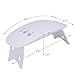CO-Z 5W LED Nail Dryer Curing Lamp Light Portable for Gel Based Polishes Manicure Pedicure 2 Timing Setting 45s 90s (5W Small, Common - White)
