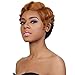 It's A Wig Synthetic Hair Wig Nuna (NDX2565 - NATURAL DARK EXTRA + LIGHT AUBURN)