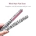 Professional Mini Hair Flat Straightener,CHJPRO Travel Hair Straightener Portable Hair Straight Iron Professional Salon Hair Styling Tools With Storage Bag (Zebra White)