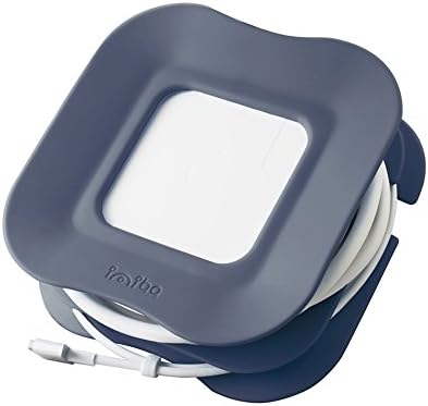 imiba Gray Cable Organizer Tidy Cord Wrap for 15" MacBook Pro 85W Power Adapter