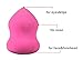 KiraShan - Soft Makeup Blender Sponges Professional Puff Multi Shape Smoothing for Foundation Powder 4pc or 5pc Gourd or Tear Drop Multicolor (5PCS: 2 Gourds 3 Tear Drop)