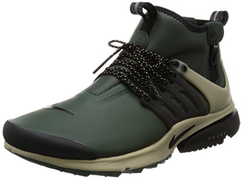 Nike mens air presto mid utility grove green/black/khak…