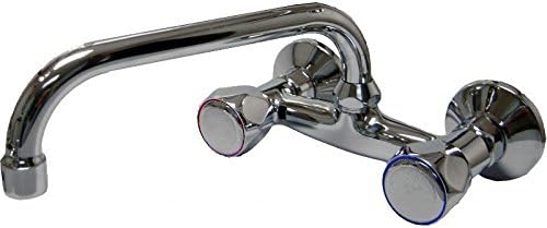 DP Bath Sauco – Wall mounted (kitchen tap) for 11 cm sink, silver