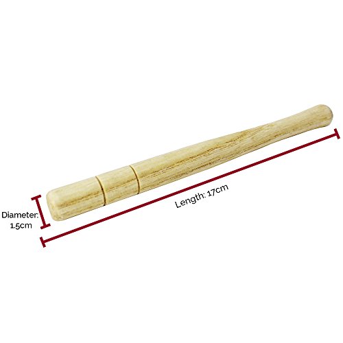 A-Star Wooden Cowbell Beater - Thumbnail 2