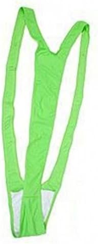 RUNCENT Beach Swim Borat Mankini Mens Thong Stag Dress Costume Bodysuit