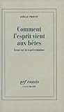 Image de Comment l'esprit vient aux bêtes: Essai sur la représentation (NRF essais) (French Edition)