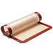 Siasky Silicone Non Stick Baking Mats, 16” X 12”, Orange Red