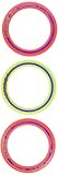 Aerobie Sprint Flying Ring, 10" Diameter, Assorted Colors, Set of 3