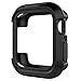 Compatible with Apple Watch Case 44mm for iwatch Case Bumper for Series 4 Series 5 Black No Screen Protector Cover