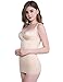 Everbellus Womens Tummy Control Shapewear Tank Top Seamless Body Shaper Beige Medium