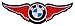 BMW Red Twin Wing Retro Motorcycles Motorsport Iron on Patches PB23