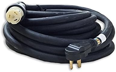 CableMaster 50 Amp, 100 Feet Generator Extension Power Cord/Transfer Switch Cord and Portable Power Cord - Free Same Day Shipping