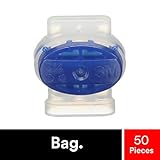 3M Scotchlok Electrical IDC 314-POUCH, Pigtail, Self-Stripping, Blue, 22-14 AWG