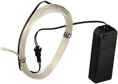 Portable EL Wire 10 Feet Long (White) by GrayBean