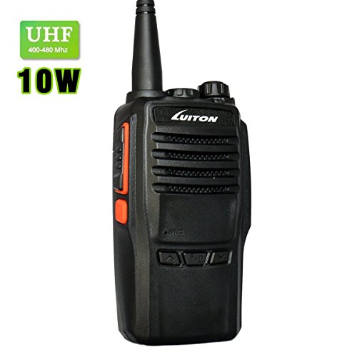 2 Way Radio LT-188H UHF Radio 10 Watts Handheld Radio Walkie Talkies 10 Miles Long Distance Radio Walkie Talkies Amateur Two-Way Radios by Luiton(Black) 2 Way Radio LT-188H UHF Radio 10 Watts Handheld Radio Walkie Talkies 10 Miles Long Distance Radio Walkie Talkies Amateur Two-Way Radios by Luiton(Black)