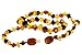 Baltic Amber Teething Necklace for Babies (Unisex)(Multi Color) - Anti Inflammatory,Teething and Drool Reducing Properties - Certified High Quality Beads