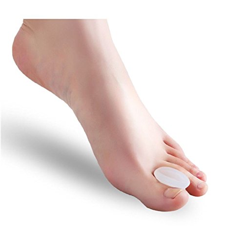 Dr. Foot\'s Gel Toe Separators - 4 Pieces in one set - Bunion Pain Relief - Three Sizes available (Small)